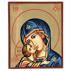 Icona Vergine Della Tenerezza 18 X 22 Cm