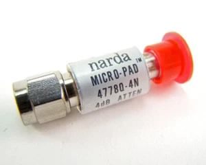 Narda 4778Q-4N Micro-Pad Attenuator - 4 dB, DC-12.4 GHz, SMA M-F - Picture 1 of 3