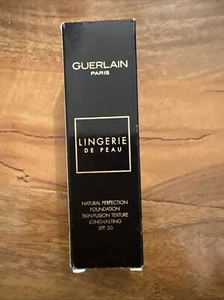 Guerlain Paris Foundation lingerie de peau 05c deep Cool 30ml Spf20 Skin-fusion - Picture 1 of 3