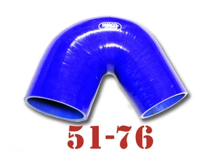 "Tubo de manguera de codo reductor de curva de silicona de 135 grados 51 mm a 76 mm 2"" - 3"" - Imagen 1 de 1