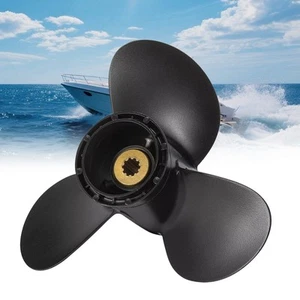 9 1/4x9 Aluminum Boat Propeller Fit Suzuki DF8-20HP 10 Tooth,RH 58100-90L60-019 - Picture 1 of 6