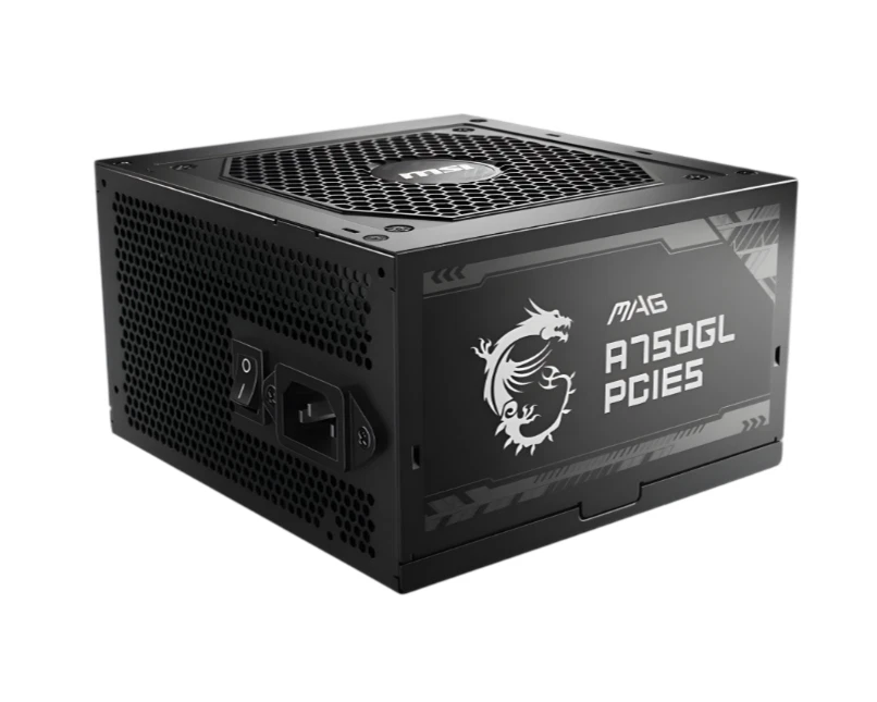 MSI MAG A750GL PCIE5 - 750W ATX Netzteil | 80 PLUS Gold | Vollmodular | Gaming P - Bild 1 von 1