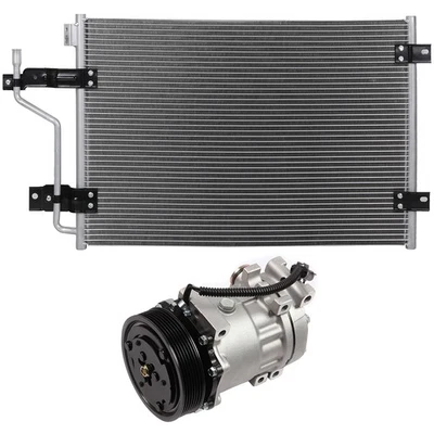 Kit de refrigeración de condensador de CA y compresor de CA para Dodge Ram 3500 2500 V8 1998 99-2002 Foto 1 de 4
