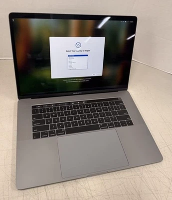 Apple MacBook Pro 15" 2019 A1990 i7-9750H 2.80GHz 32 GB RAM 1 TB SSD AMD 560X - Image 1 of 4