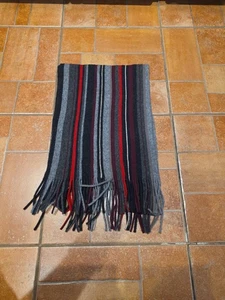 Metropolitan View Striped Cashmere Scarf - Picture 1 of 3