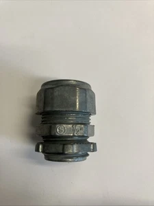 1/2" EMT REGENDICHTER KOMPRESSIONSVERBINDER DRUCKGUSS - Bild 1 von 3