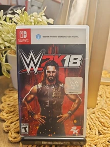 WWE 2K18 (Nintendo Switch, 2017) Tested Working - Picture 1 of 4