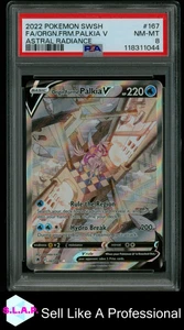 PALKIA V ASTRAL RADIANCE POKEMON ENGLISH 2022 167 PSA 8 - Bild 1 von 2