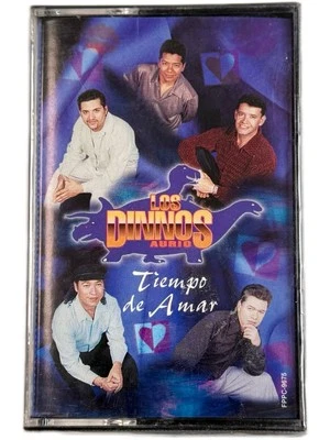 Sealed Los Dinnos Aurio Tiempo de Amar Cassette 1998 Fonovisa Latin Pop - Image 1 of 4