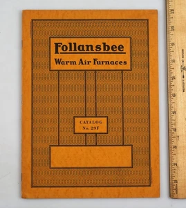 Vintage Follansbee Brothers Warmluftöfen Katalog Pittsburgh ca. 1930er - Bild 1 von 7