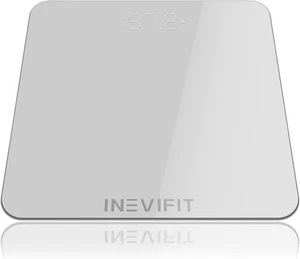 INEVIFIT Bathroom Scale, Highly Accurate Digital Body Silver  - Picture 1 of 6