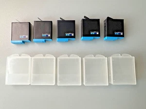 BNWOT Brand New Genuine GoPro Hero 8, 7, 6, 5 Battery & Case, Unused Immaculate - Picture 1 of 4