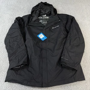 Columbia | Men's Whirlibird IV Interchange Jacket | Black White Size XL | NWT - Picture 1 of 12