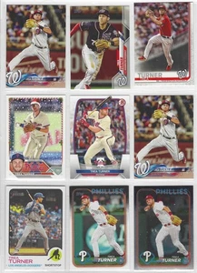 Lote de 9 tarjetas diferentes Trae Turner (Q706) - Imagen 1 de 1