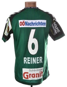CAMISETA DE FUTBOL LOCAL SV RIED 2010 HUMMEL M #6 REINER EDICIÓN USADA PARTIDO - Imagen 1 de 7