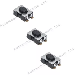 3 Micro Switches for Citroen C2 C3 C4 C5 Berlingo 2 3 button remote flip out key - Picture 1 of 2