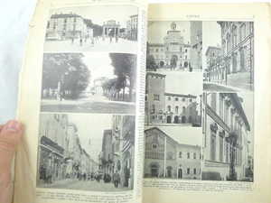 LIBRO VECCHIO CENTO CITTà D'ITALIA CREMA FOTO VINTAGE - Picture 1 of 3