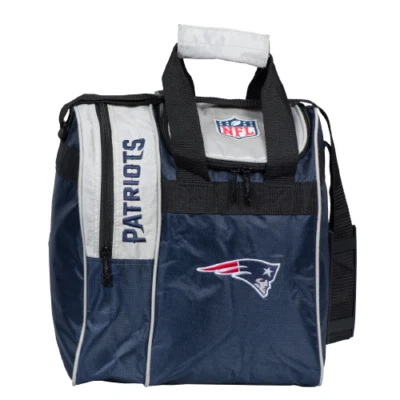 KR Strikeforce NFL New England Patriots 1 Ball Tote Bowling Bag