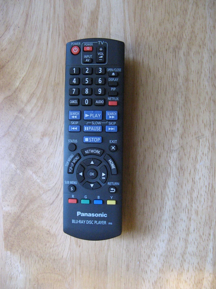 Reproductor de control remoto Blu-ray original Panasonic N2QAYB000575 Foto 1 de 1