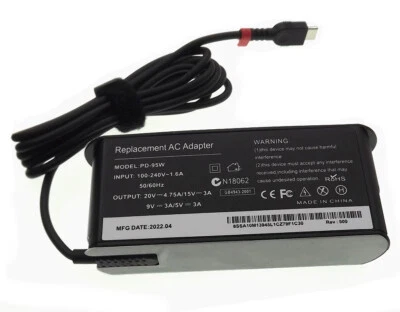 Adaptador Cargador de Pared CA Universal USB Tipo-C 95W PD USB-C Fuente de Alimentación 20V 4... Foto 1 de 4
