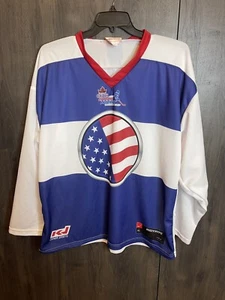 Canadian Carha Hockey World Cup Jersey Mens Adult Large Body Hype Made In Canada - Picture 1 of 10