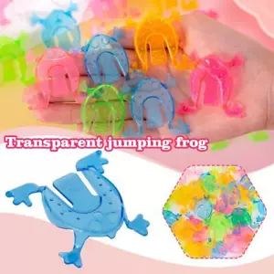Parent-child interaction Jumping Frog Mini Jumping Frog Plastic Bouncing T D4P6 - Picture 1 of 12