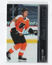 Cam York 2021-22 Upper Deck Young Guns Rookie RC Card #243 Flyers
