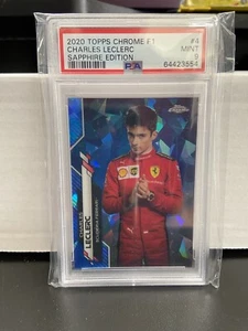 2020 Topps Chrome Sapphire F1 Charles Leclerc #4 PSA 9 - Bild 1 von 1