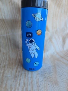 ZAK Water Bottles Kids Space Spaceman Rockets New 25 Fl Oz BLUE - Picture 1 of 5