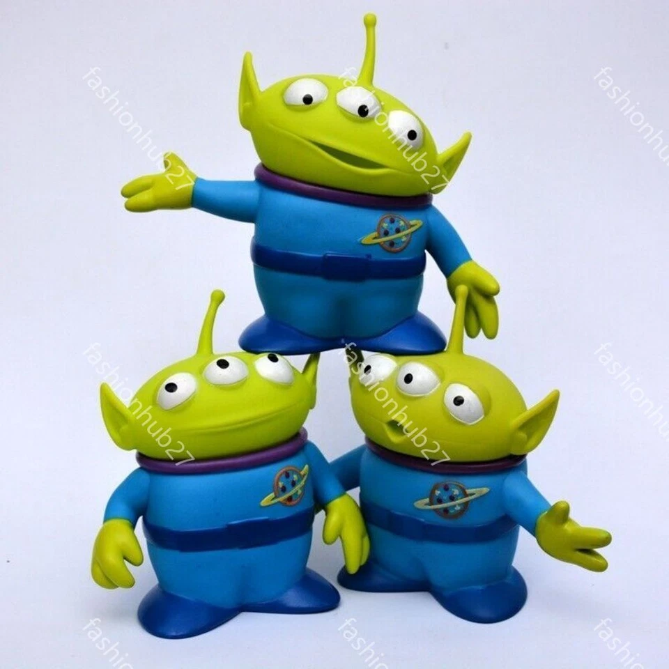 Paquete de 3 juguetes de 6 pulgadas Disney Pixar Space Aliens regalo de Navidad, sin caja al por menor Foto 1 de 4