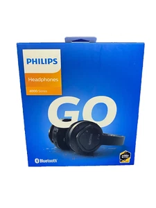 Philips A4216BLK, BT Sports Headphones-35 hrs playtime-dust-water resistant-NEW - Picture 1 of 3