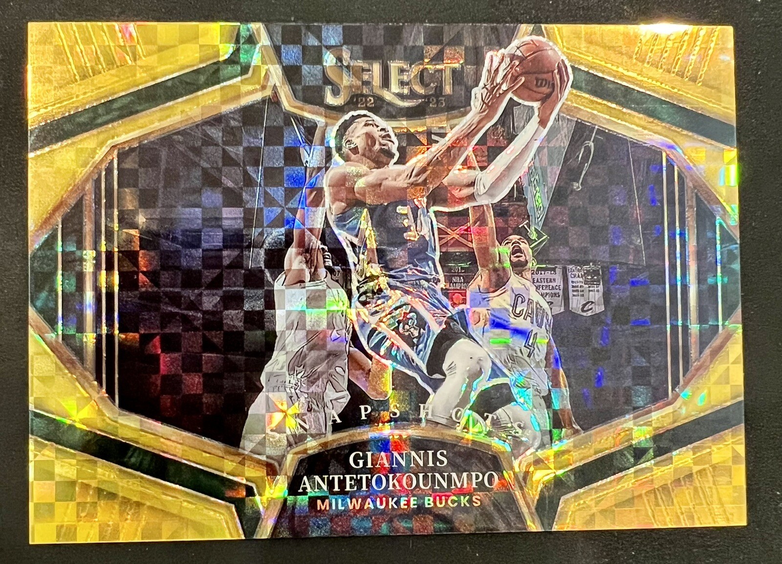 2022-23 Select Giannis Antetokounmpo Snapshots GOLD Prizm 10/10 eBay 1/1 Bucks!