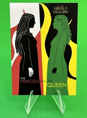 2024 House Of The Dragon J.J. Lendl Poster Card JJ6 The Princess and the Queen!! - Image 1 of 4