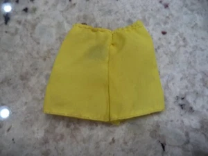 145 Lemon Kick * gelbe Vinyl Unterhose * 1970 Vintage Mod Barbie Rarität Mängel - Bild 1 von 8