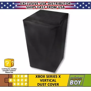 XBox Series X Vertical Console System Dust Cover Vinyl - Picture 1 of 1