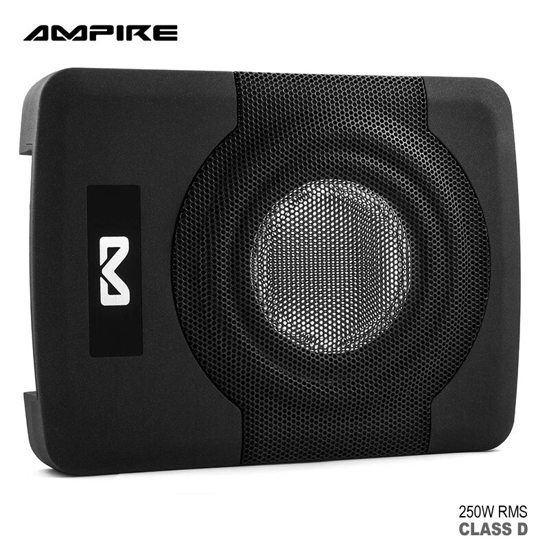 Ampire Active8-SL Aktiv Subwoofer 20cm 8" 400 Watt Untersitz nur 5,5cm Hoch 8-SL - Bild 1 von 4
