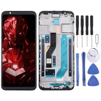 OLED For ZTE Nubia Red Magic 3s LCD Screen Digitizer Full Assembly with Frame - Image 1 of 4