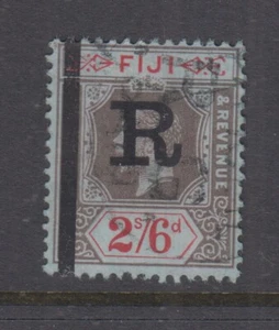 FIJI  1910 2/6 Black & Red on Blue GV REVENUE- Multiple ♚/CA - Bft Cat £15 ++FU - Bild 1 von 2