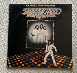 SATURDAY NIGHT FEVER ORIGINAL SOUNDTRACK THE BEE GEES VINTAGE x2 LP 1977 - Bild 1 von 7