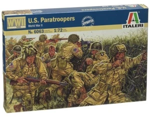 Italeri 6063 1/72 Scale Military Model Kit WWII U.S Paratroopers 101st Airborne - Picture 1 of 1
