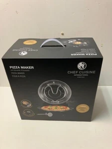 Chef Cuisine Pizza Maker –NEU & OVP– mit Keramik-Pizzastein, Heber & Schneider - Bild 1 von 2