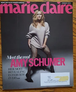 Brand New unread Marie Claire Magazine Aug 2016 - Amy Schumer - Bild 1 von 1