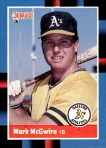 1988 Donruss #256a Mark McGwire - Picture 1 of 2