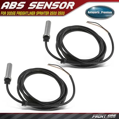 2xFront LH & RH ABS Wheel Speed Sensor for Dodge Freightliner Sprinter 2500 3500 - Image 1 of 4