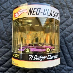 Hot Wheels '71 Dodge Charger Neo Classics Oil Can 1 /3000 RLC Japan Convention - Picture 1 of 6