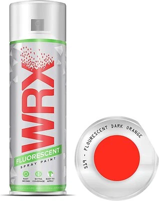 400ml WRX Spray Paint Fluorescent Dark Orange 519 - Image 1 of 4