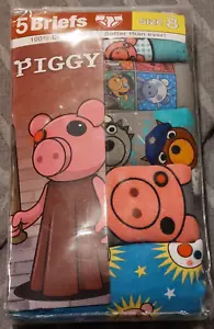 New Boys Roblox Piggy 5pc Underwear Briefs size 8 -3998 - Picture 1 of 6