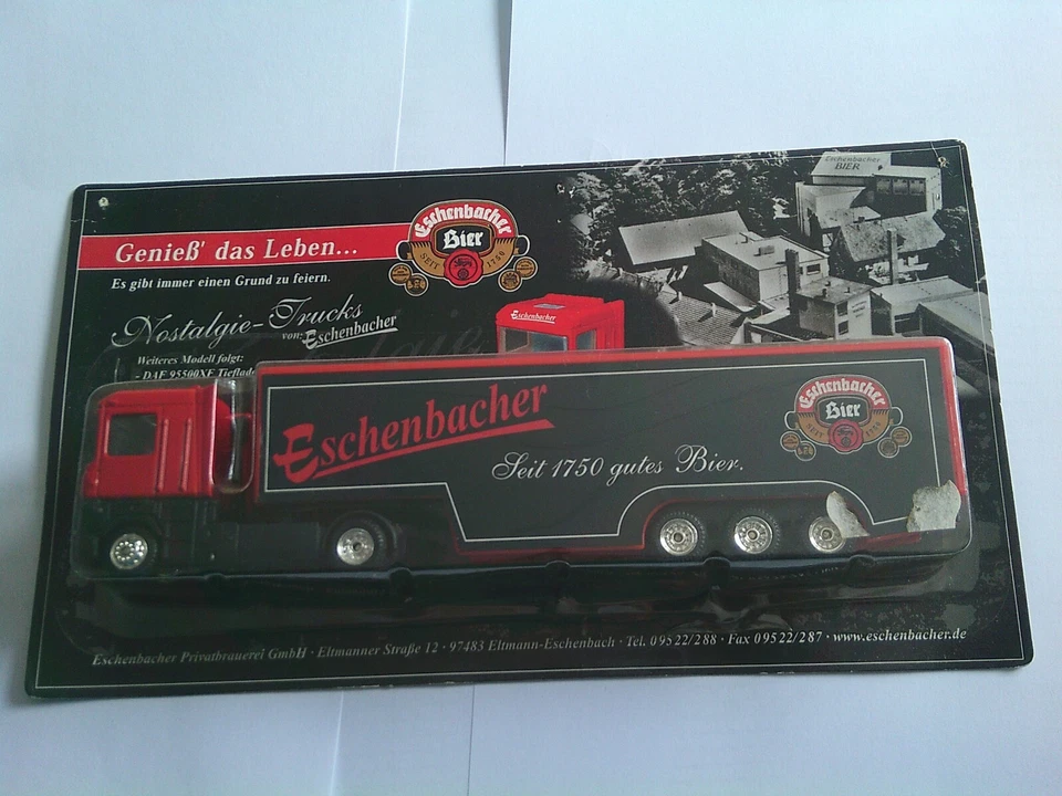 Caminhão modelo Renault Magnum Eschenbacher Bierlaste camião Sammelmodell Rd - Imagem 1 de 1