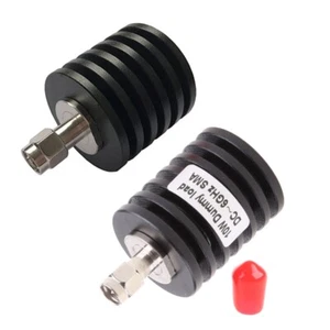 RF Coaxial Adapter 10W Coax Connector SMA Male to Termination Load 50 ohm - Imagen 1 de 8