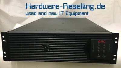 APC Smart UPS SURTD5000XLI 5000VA 3500Watt / 5000VA Rackmount 3 HE - neue Akkus - Bild 1 von 2